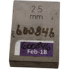 Mitutoyo 25mm Rectangular Steel Gage Block Inspection Standard