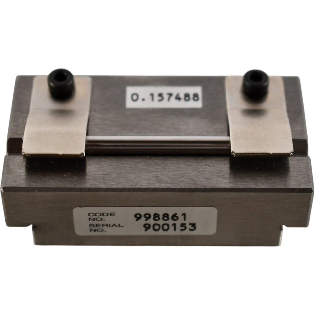 Mitutoyo Code No. 998861 Steel Gage Block Inspection Standard 2.367'' OD