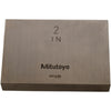 Mitutoyo 991630 2'' Rectangular Steel Gage Block Inspection Standard