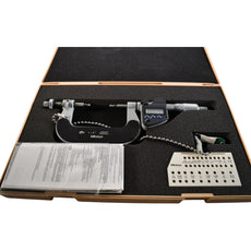 Mitutoyo 324-352-30 Gear Tooth Digital Micrometer 1-2 Inch w/ Engravings