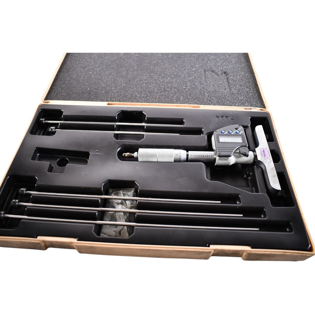 Mitutoyo 329-350 Digimatic Digital Depth Micrometer 0-6'' 150mm