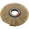 NEW Abtex TT-9050698 8'' Wire Wheel Brush .040/120 Grit 2'' Bore