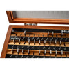 Mitutoyo 516-519-02 Gage Block Set 36pc Grade 2 Steel Metric, Incomplete