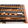 Mitutoyo 516-519-02 Gage Block Set 36pc Grade 2 Steel Metric, Incomplete
