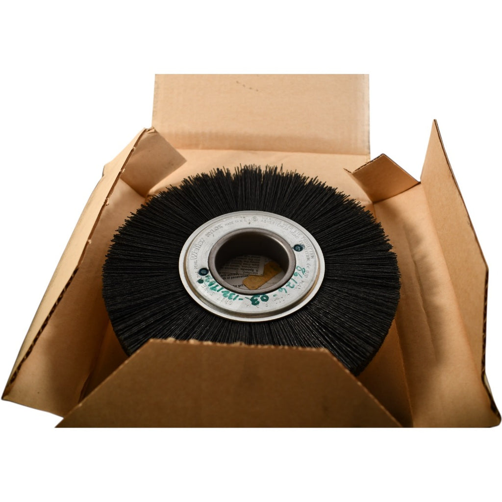 NEW Weiler 86126 Burr-Rx 8'' Crimped Filament Wheel Brush 120 Grit 2'' AH