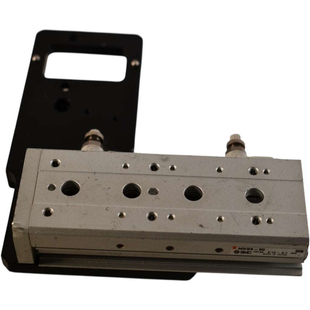 SMC MXS8-50 Dual Rod Air Slide Table Cylinder 8mm Bore 50mm Stroke