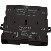NEW Liebert 303342P1 N/O N/C Auxiliary Contact Contactor C03A11 Homer