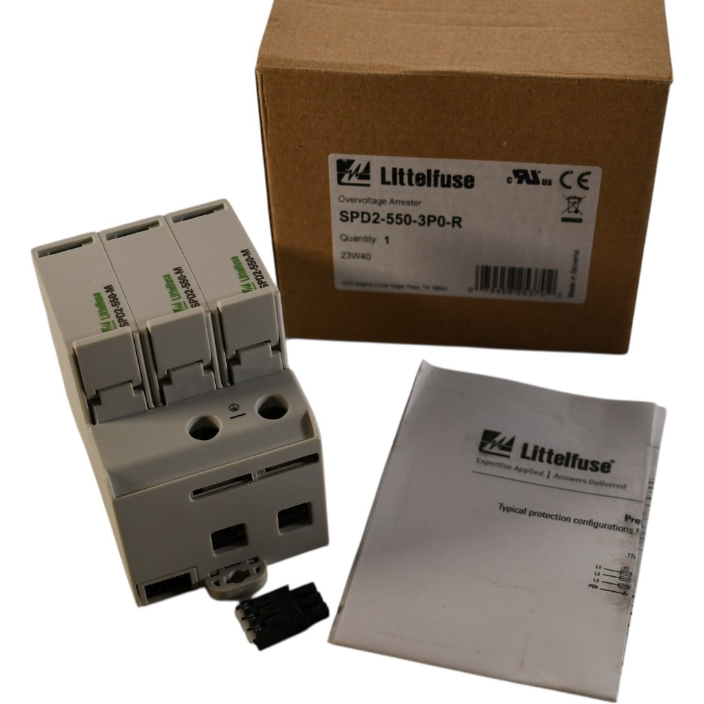 NEW Littelfuse SPD2-550-3P0-R 3P0 DIN Rail Surge Protective Device