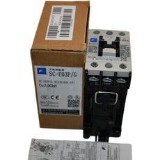 NEW Fuji Electric SC-E03P/G DC 24V 12A IEC Magnetic Contactor 3 N.O.