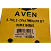 Aven 18480EZ E-Z Pik 6-Piece Tweezer Set