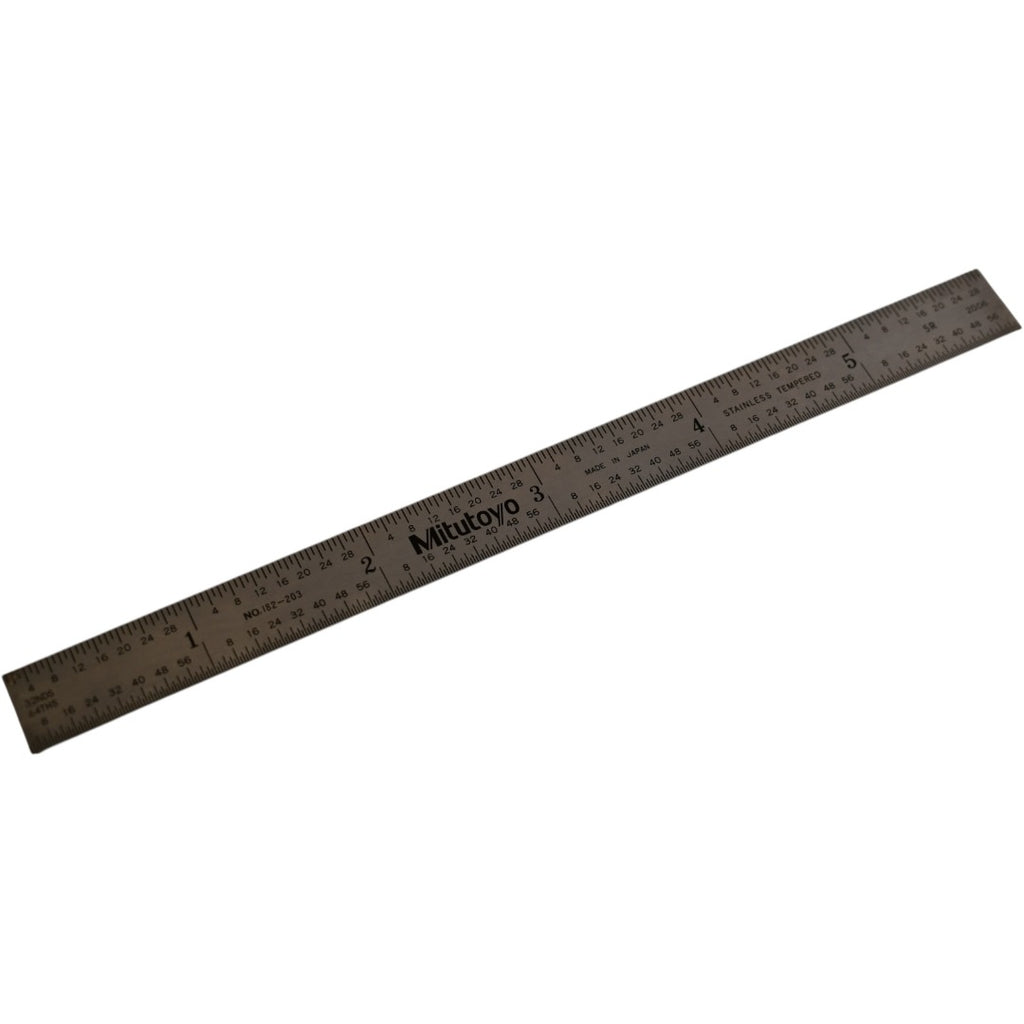 Mitutoyo 182-203 6'' Flexible Steel Rule