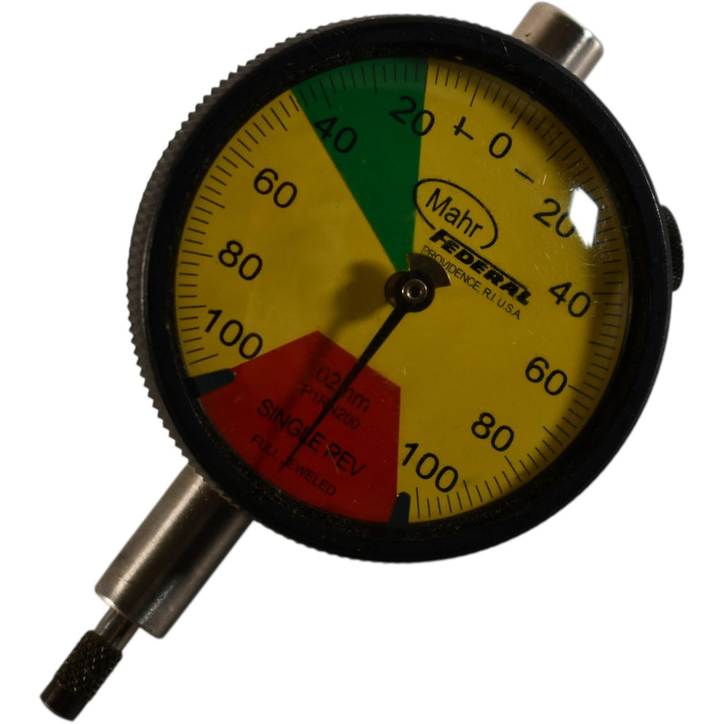 Mahr Federal P1RN200 Dial Indicator 02mm Full Jeweled