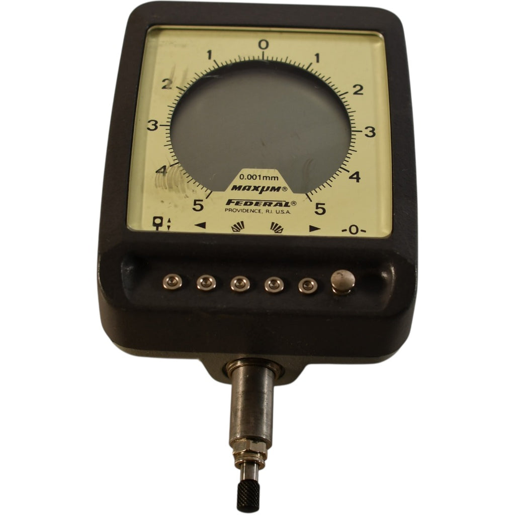 Federal Maxum DEI-54111-D Digital Indicator (No Power Supply, Face Scratches)