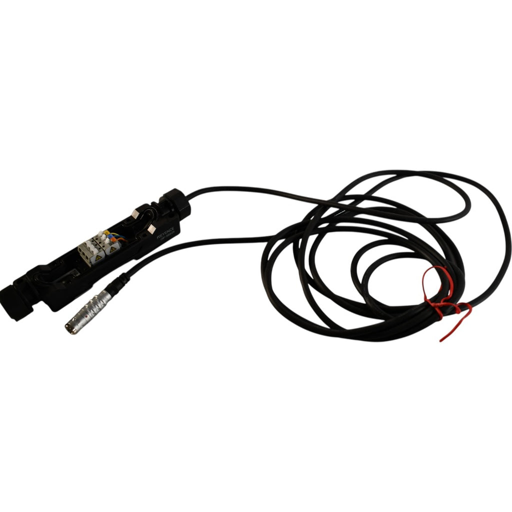 Keyence OP-88625 Terminal Block Input Cable (Missing Plastic Cover)