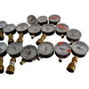 Lot of 20 Mixed Pressure Gauges - FOR PARTS