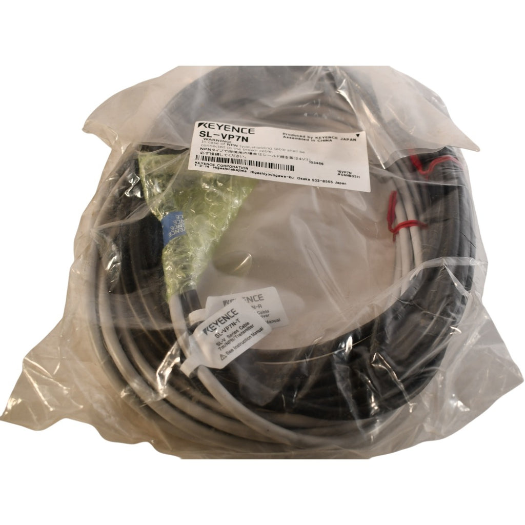 NEW Keyence SL-VP7N 7m NPN Light Curtain Cable SL-V Series Main Unit