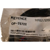 NEW Keyence OP-75722 M12 4-Pin L-Shaped Sensor Cable 2m PVC