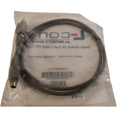 NEW L-com CSMD8MM-3 3ft Mini DIN 8-Pin Male/Male Molded Cable