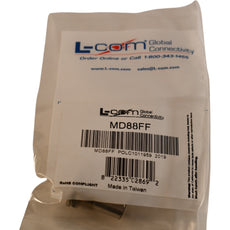 NEW L-com MD88FF 8-Pin Mini DIN Female-to-Female Panel Adapter