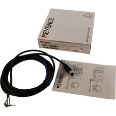 NEW Keyence OP-42187 M8 Straight Sensor Cable 2m PVC 4-Pin