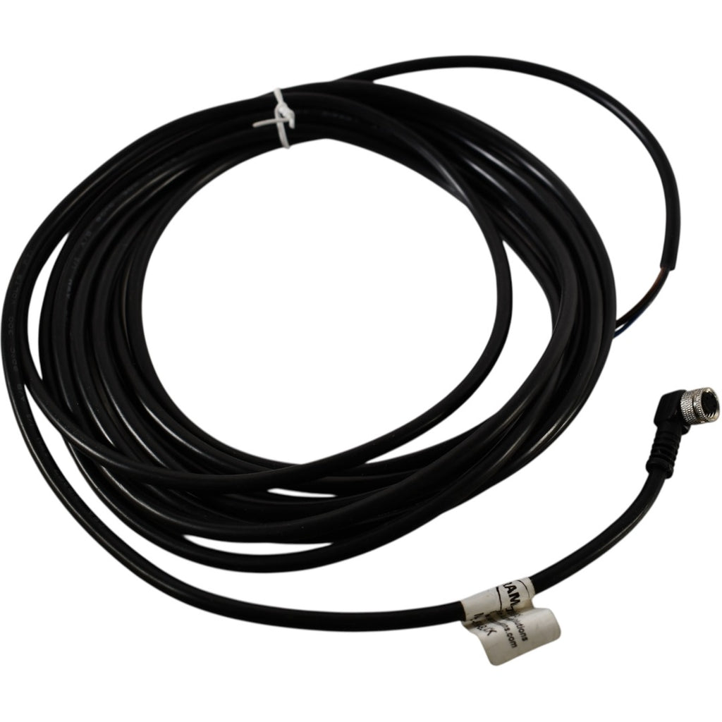 NEW Ramco M8-FA3-PVC-5M-BLACK Cable 3-Pin Female Angle 5m