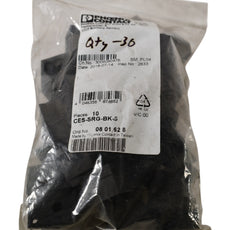 Lot of 30 NEW Phoenix Contact CES-SRG-BK-6 Cable Sleeves 5-6mm Dia