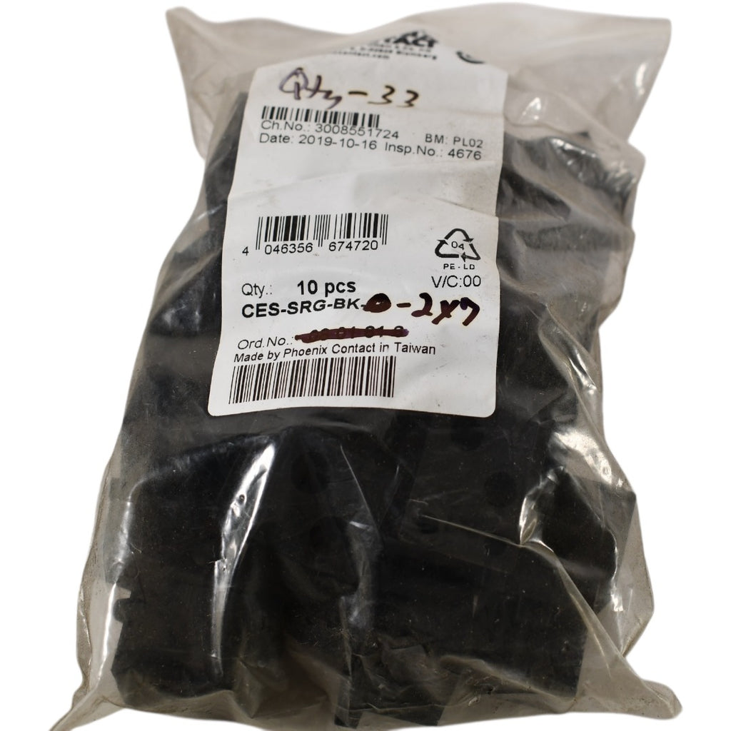 Lot of 33 NEW Phoenix Contact CES-SRG-BK-2X7 Cable Sleeves NBR IP54