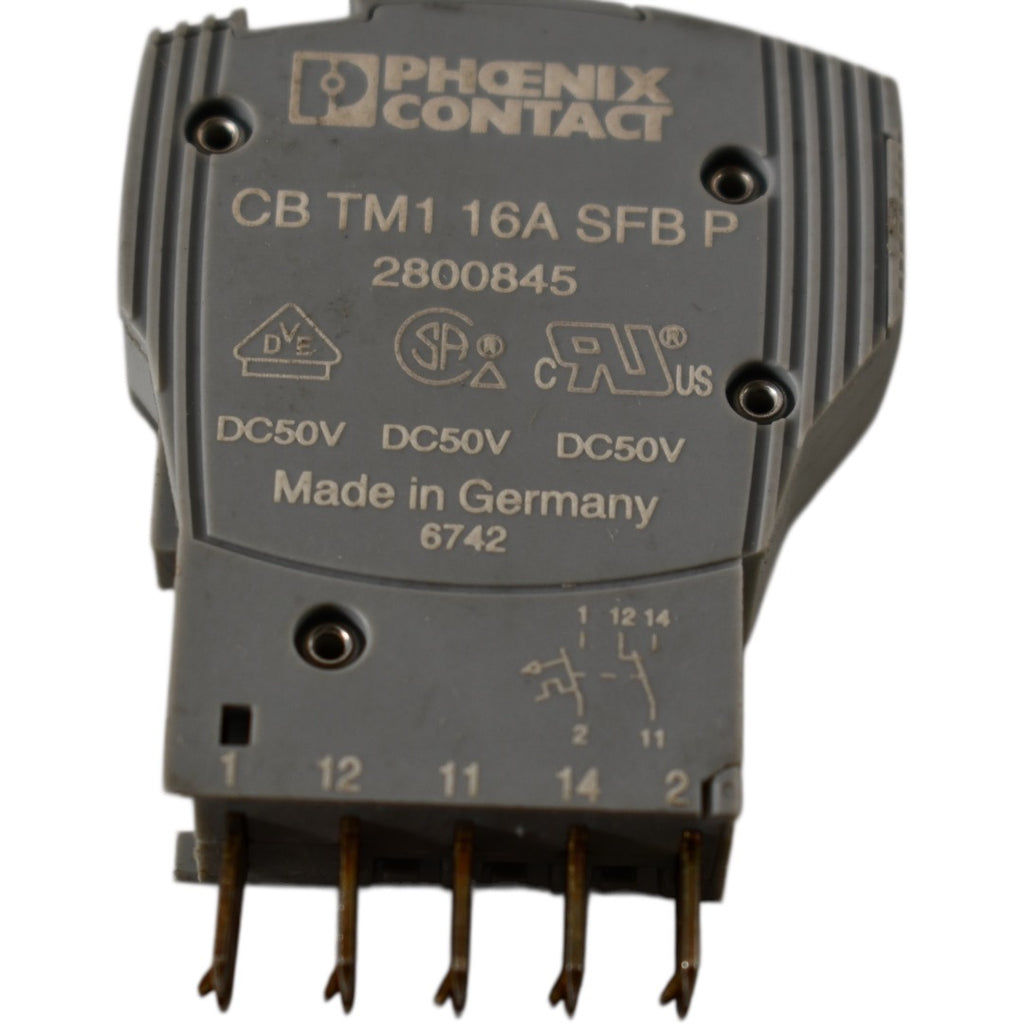 Phoenix Contact CB TM1 16A SFB P Circuit Breaker 2800845