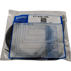 NEW Autonics FT-420-10R Fiber Optic Cable Sensor Flexible Thru-Beam M4 2M
