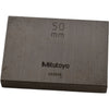 Mitutoyo 033098 50mm Rectangular Steel Gage Block Inspection