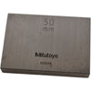 Mitutoyo 033098 50mm Rectangular Steel Gage Block Inspection