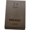 Mitutoyo 982190 24mm Rectangular Steel Gage Block Inspection