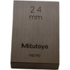 Mitutoyo 982190 24mm Rectangular Steel Gage Block Inspection