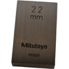 Mitutoyo 990323 22mm Rectangular Steel Gage Block Inspection