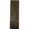 Mitutoyo 040662 2mm Rectangular Steel Gage Block Inspection