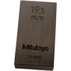 Mitutoyo 111065 19.5mm Rectangular Steel Gage Block Inspection