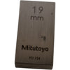 Mitutoyo 951734 19mm Rectangular Steel Gage Block Inspection