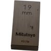 Mitutoyo 951734 19mm Rectangular Steel Gage Block Inspection