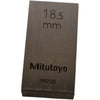 Mitutoyo 990120 18.5mm Rectangular Steel Gage Block Inspection
