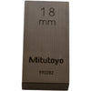 Mitutoyo 990282 18mm Rectangular Steel Gage Block Inspection