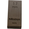 Mitutoyo 982596 17mm Rectangular Steel Gage Block Inspection