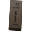 Mitutoyo 990178 14.5mm Rectangular Steel Gage Block Inspection