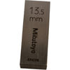 Mitutoyo 894598 13.5mm Rectangular Steel Gage Block Inspection