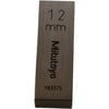 Mitutoyo 983375 12mm Rectangular Steel Gage Block Inspection