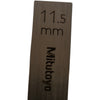 Mitutoyo 990235 11.5mm Rectangular Steel Gage Block Inspection
