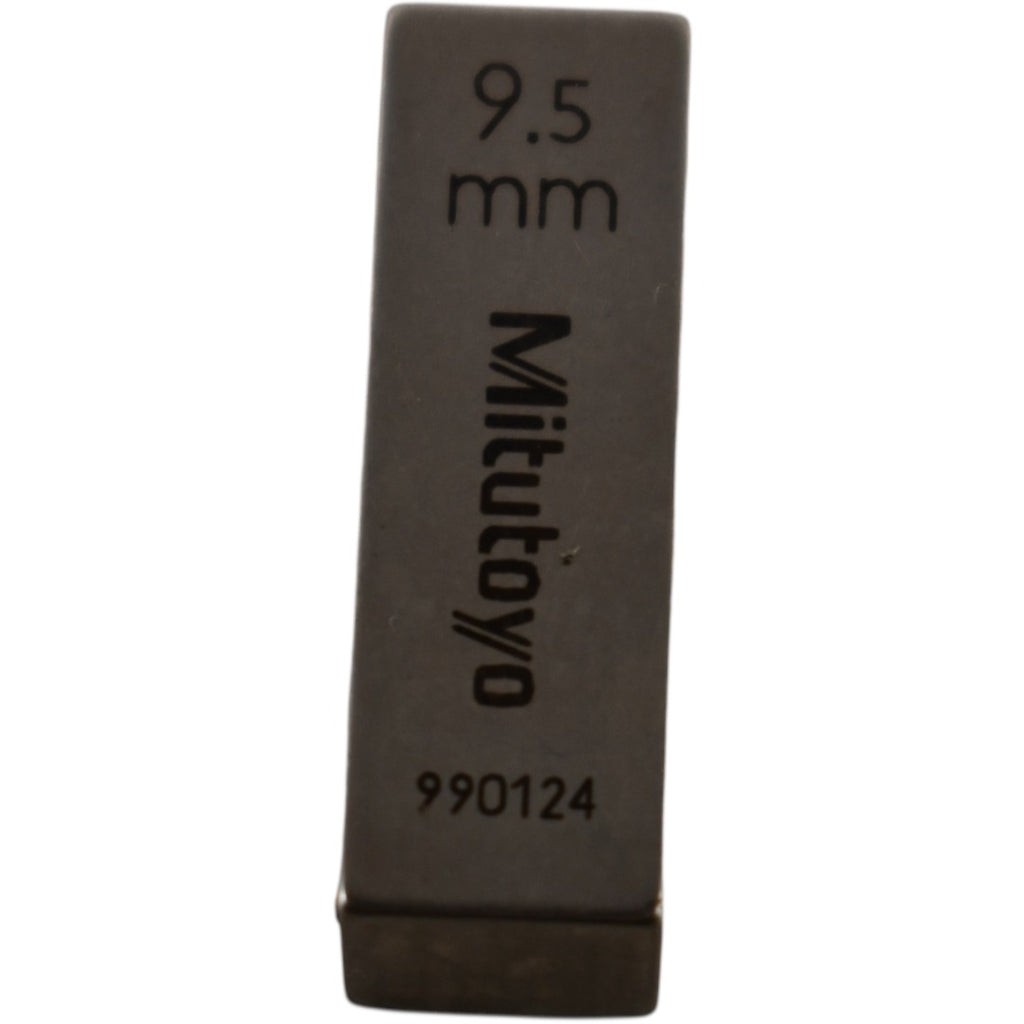 Mitutoyo 990124 9.5mm Rectangular Steel Gage Block Inspection