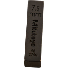 Mitutoyo 982746 7.5mm Rectangular Steel Gage Block Inspection