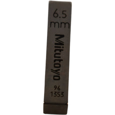 Mitutoyo 961353 6.5mm Rectangular Steel Gage Block Inspection