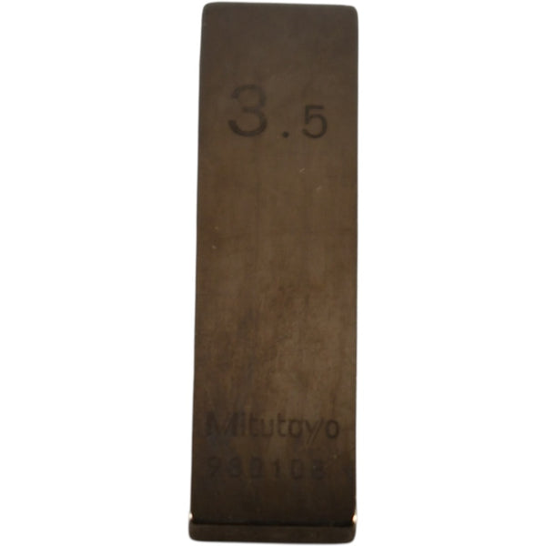 Mitutoyo 980108 3.5mm Rectangular Steel Gage Block Inspection – VB ...
