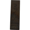 Mitutoyo 000013 2MM TC Rectangular Steel Gage Block Inspection